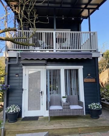 Apartamento Tinyhouse Woody At The Water Zaandam Exterior foto