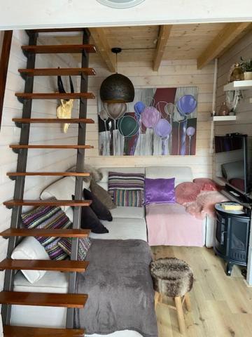 Apartamento Tinyhouse Woody At The Water Zaandam Exterior foto