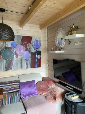 Apartamento Tinyhouse Woody At The Water Zaandam Exterior foto