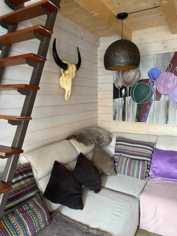 Apartamento Tinyhouse Woody At The Water Zaandam Exterior foto