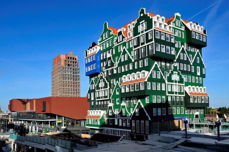 Apartamento Tinyhouse Woody At The Water Zaandam Exterior foto